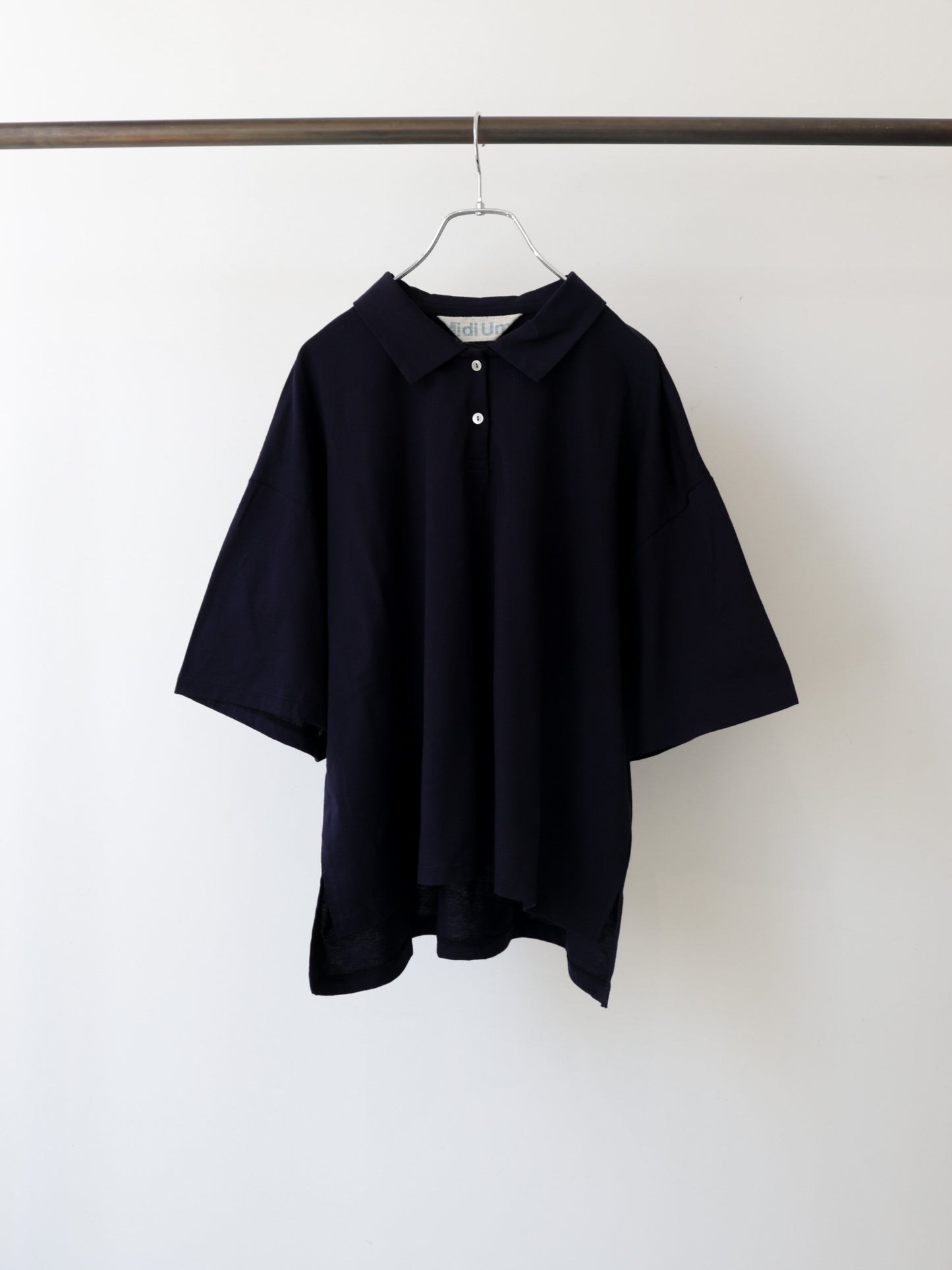 wide polo pullover