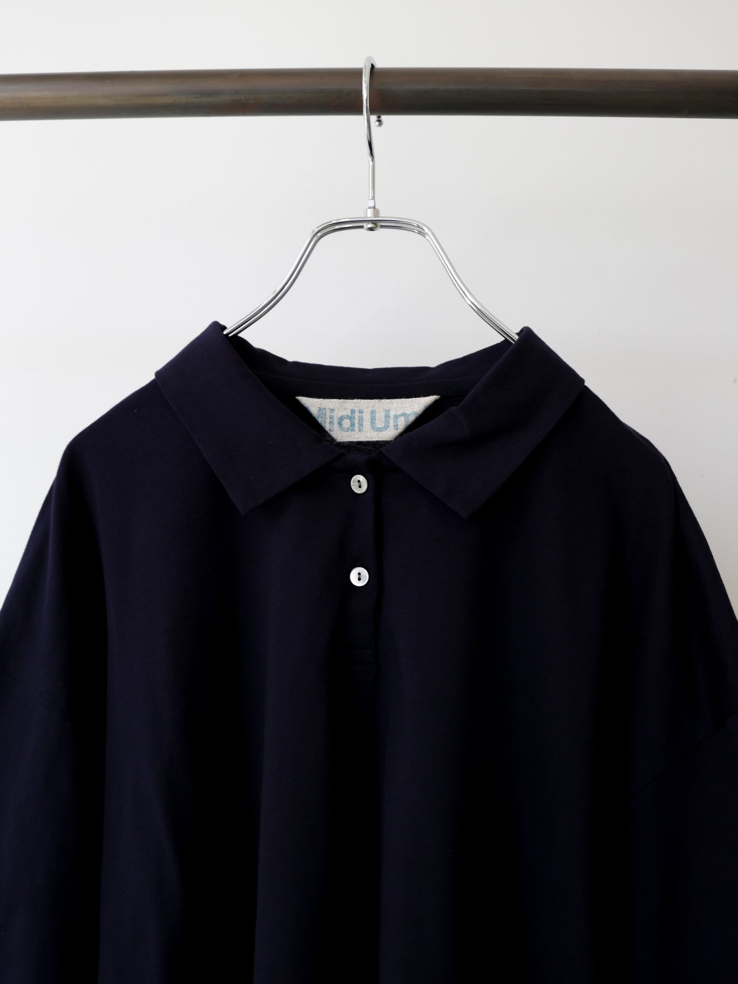wide polo pullover