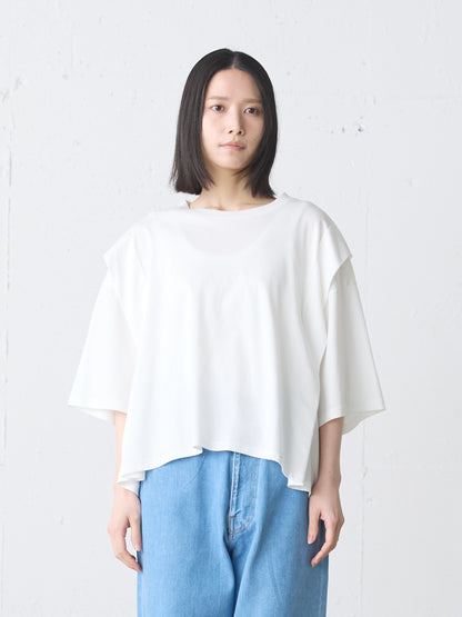 shoulder tuck pullover