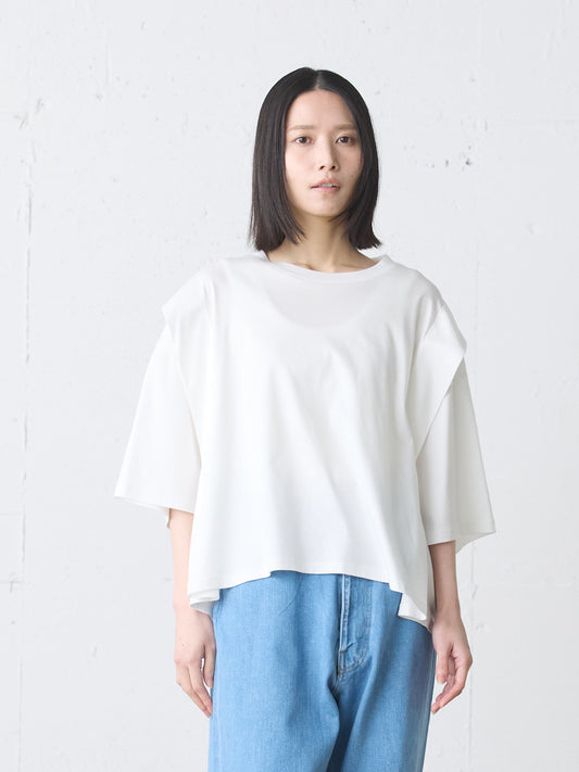 shoulder tuck pullover