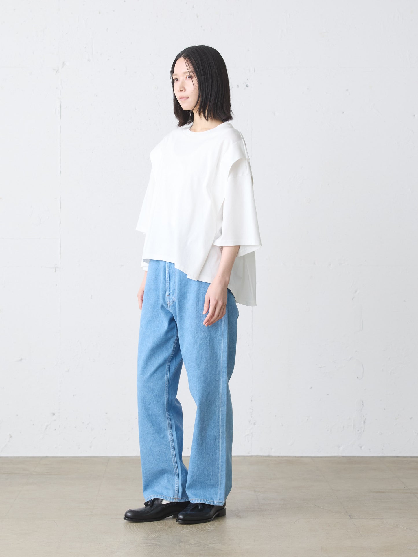 shoulder tuck pullover