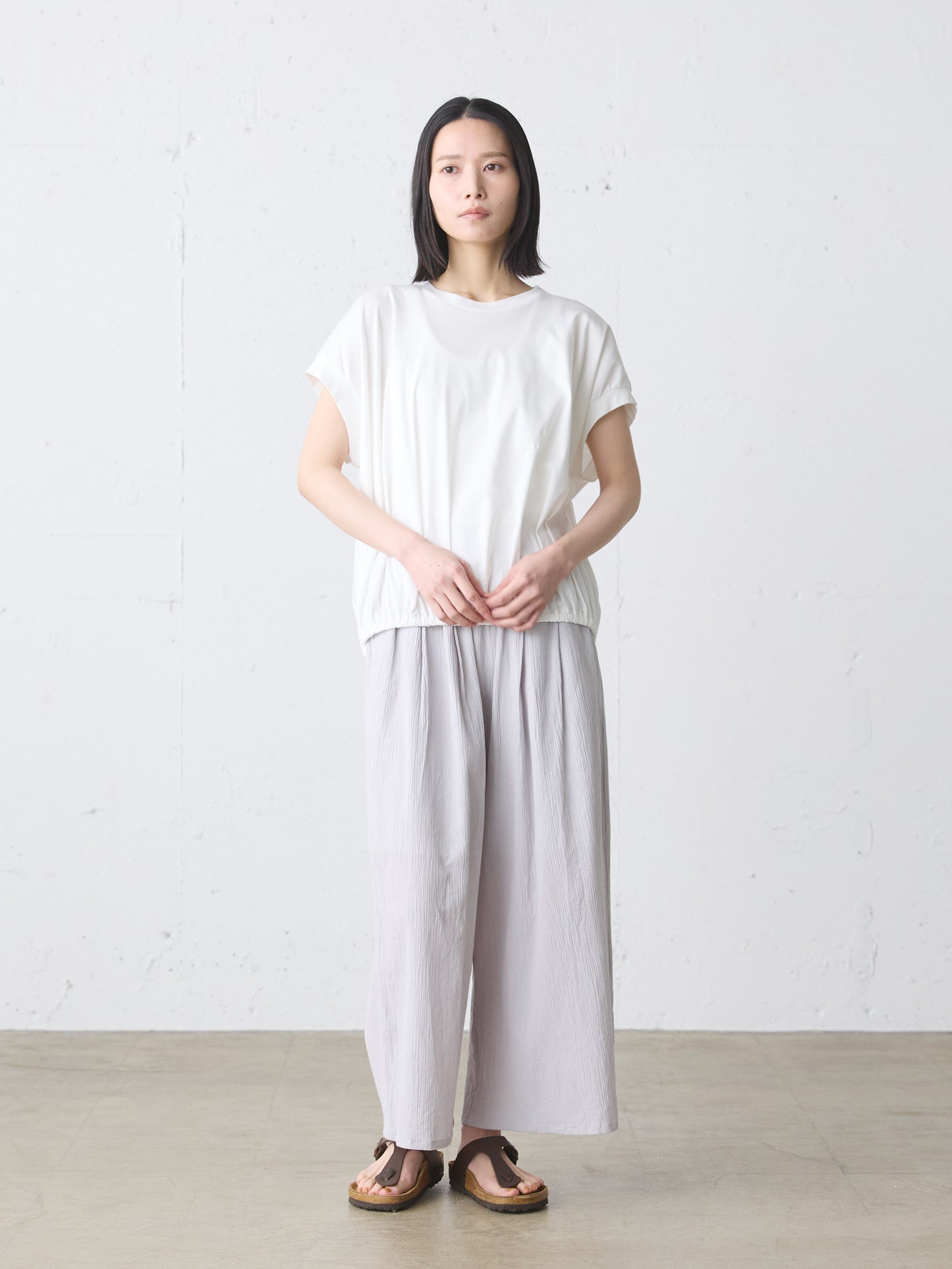 hem gather nosleeve