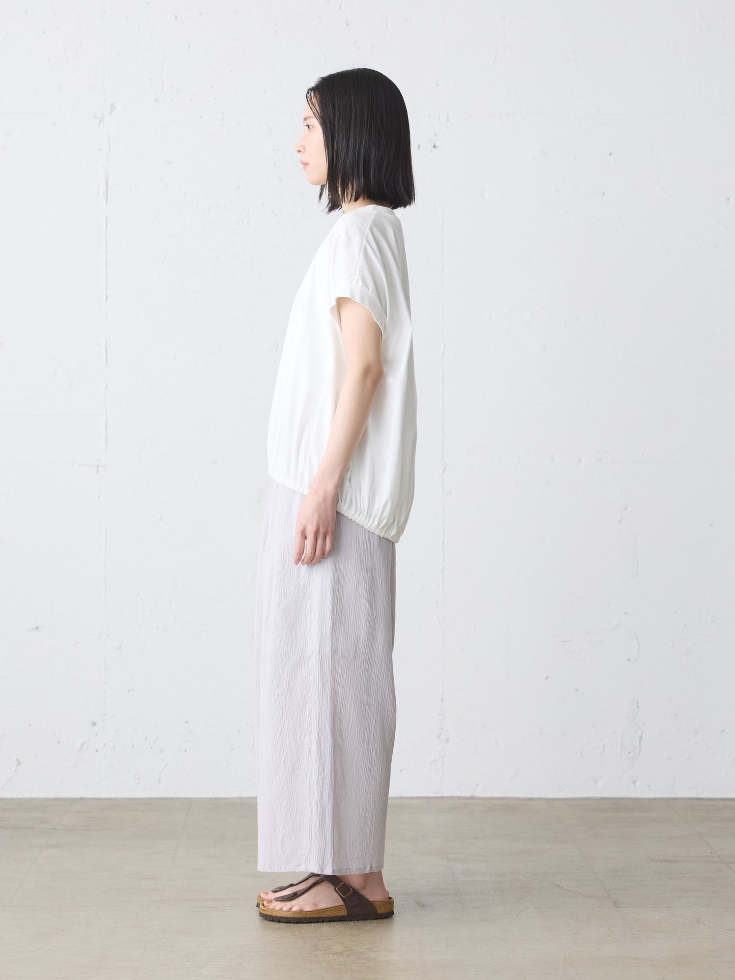 hem gather nosleeve