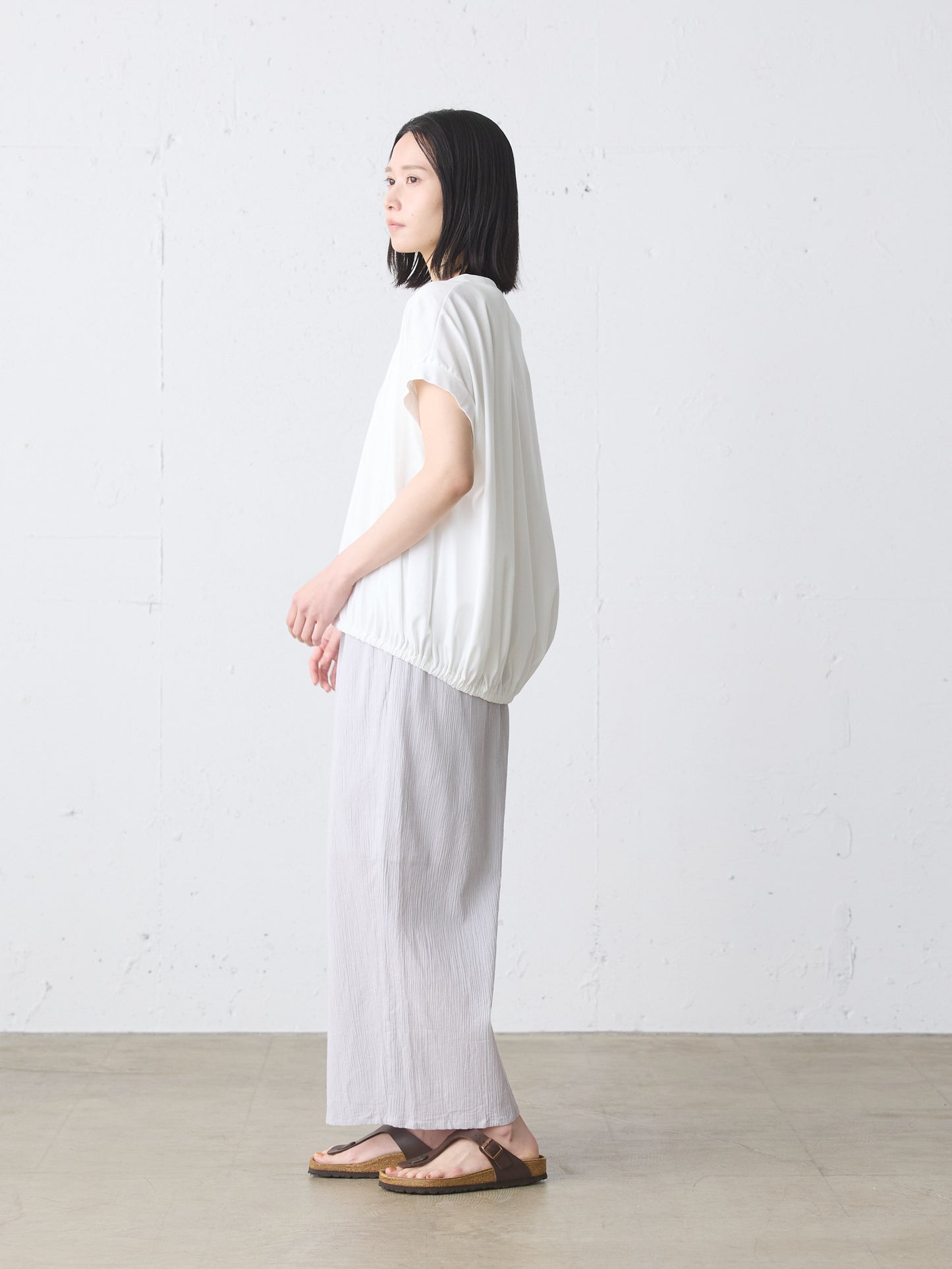 hem gather nosleeve
