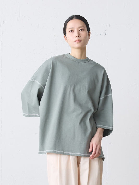 stitch wide pullover