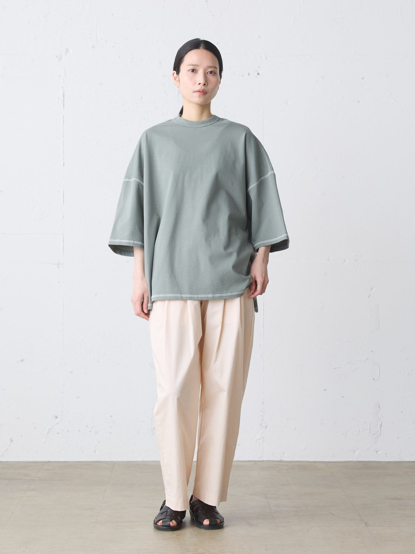 stitch wide pullover