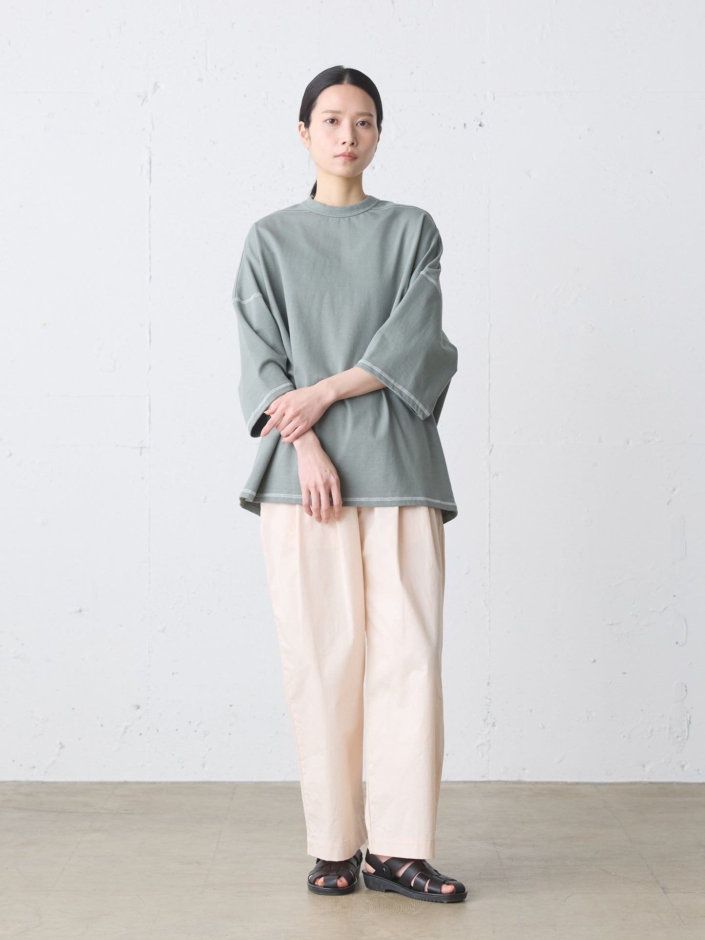 stitch wide pullover