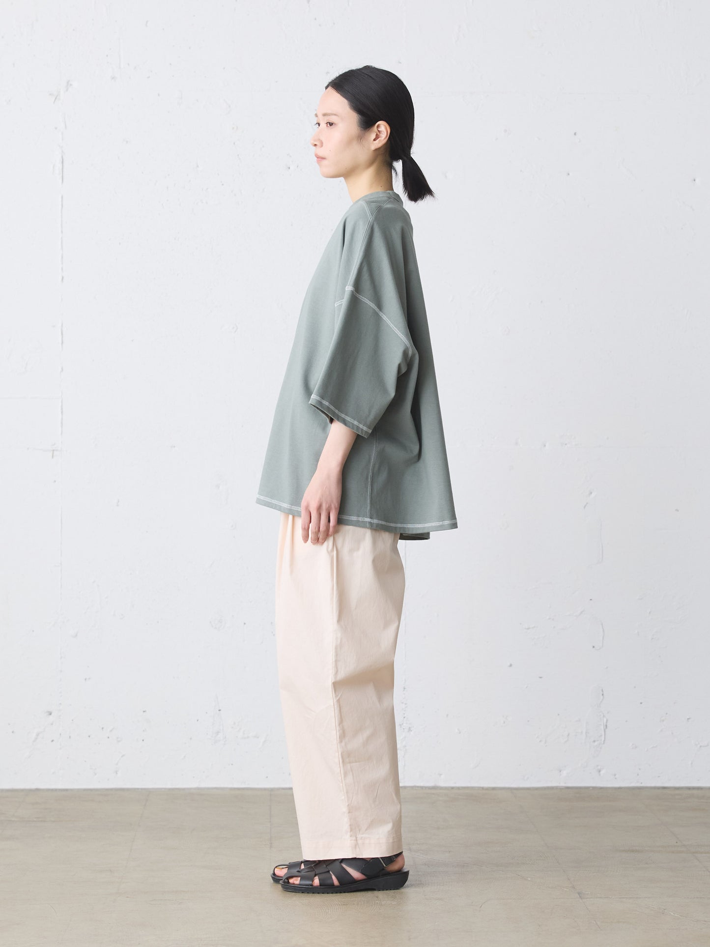 stitch wide pullover