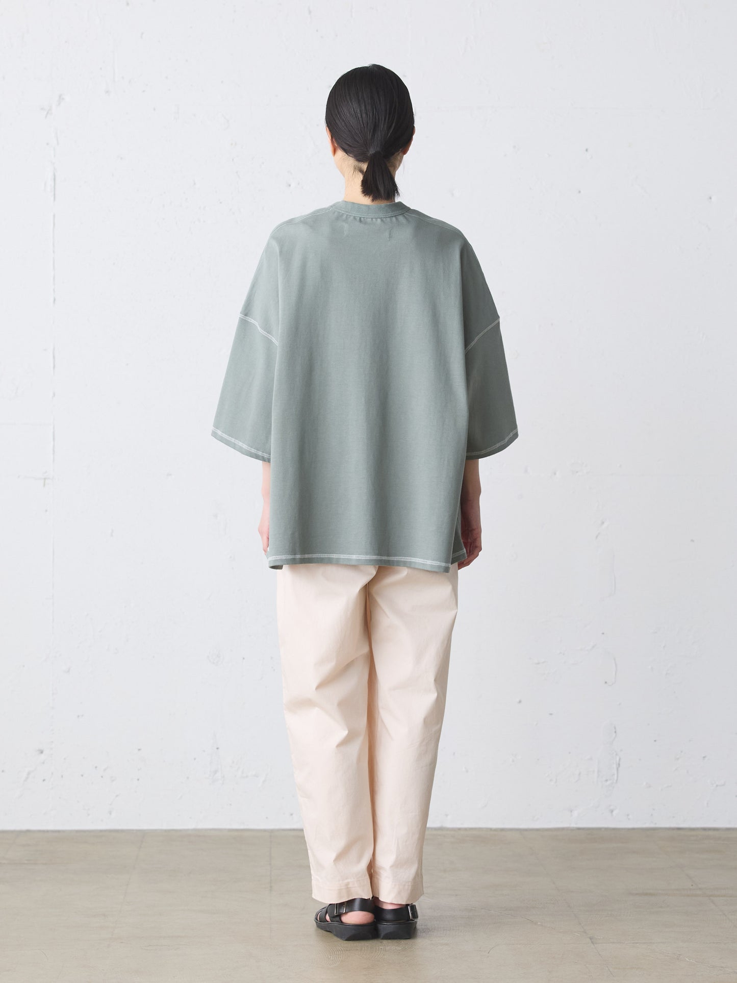 stitch wide pullover