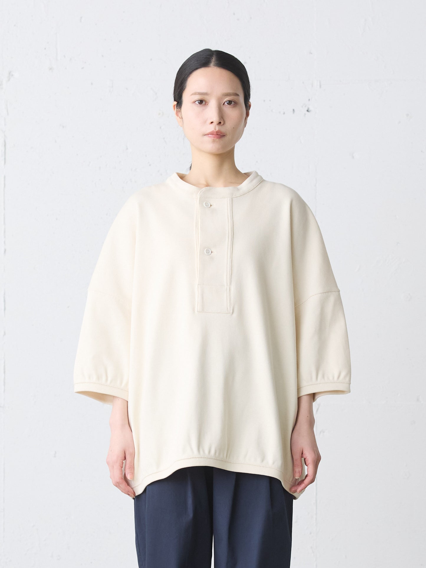 henry neck pullover