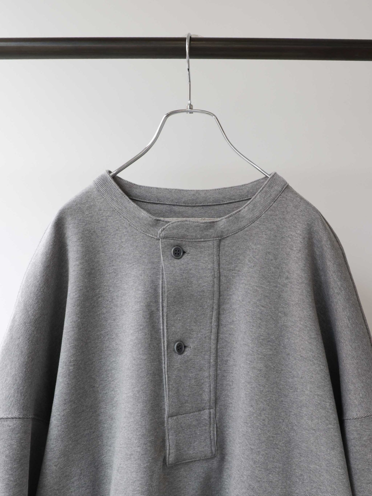 henry neck pullover