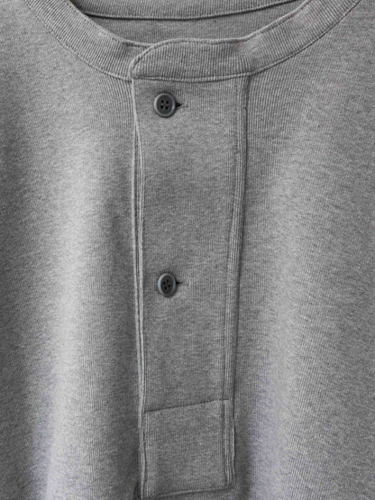 henry neck pullover
