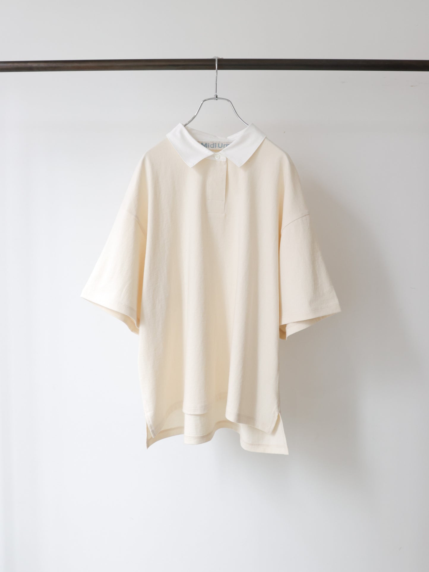 wide polo pullover