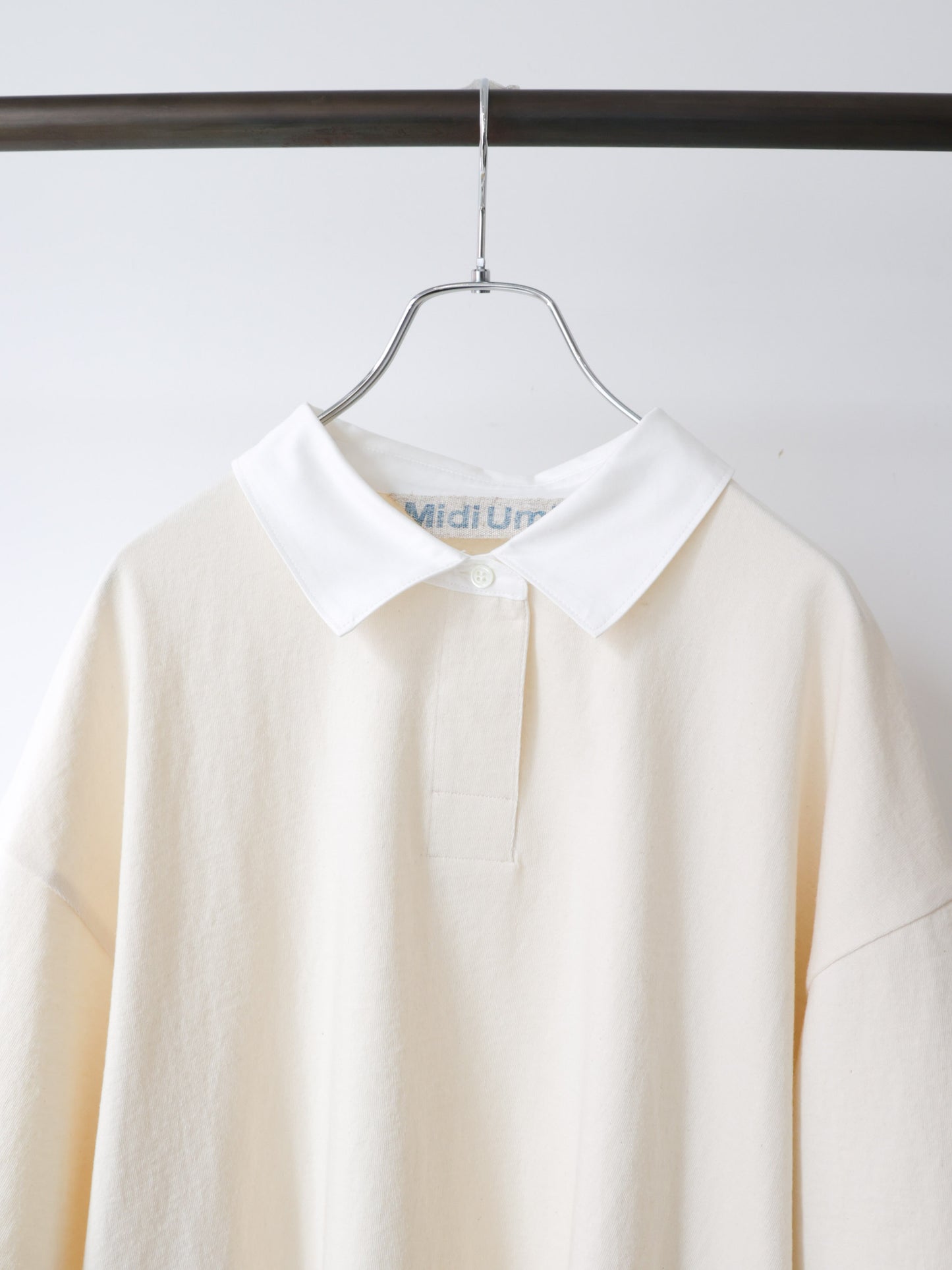 wide polo pullover