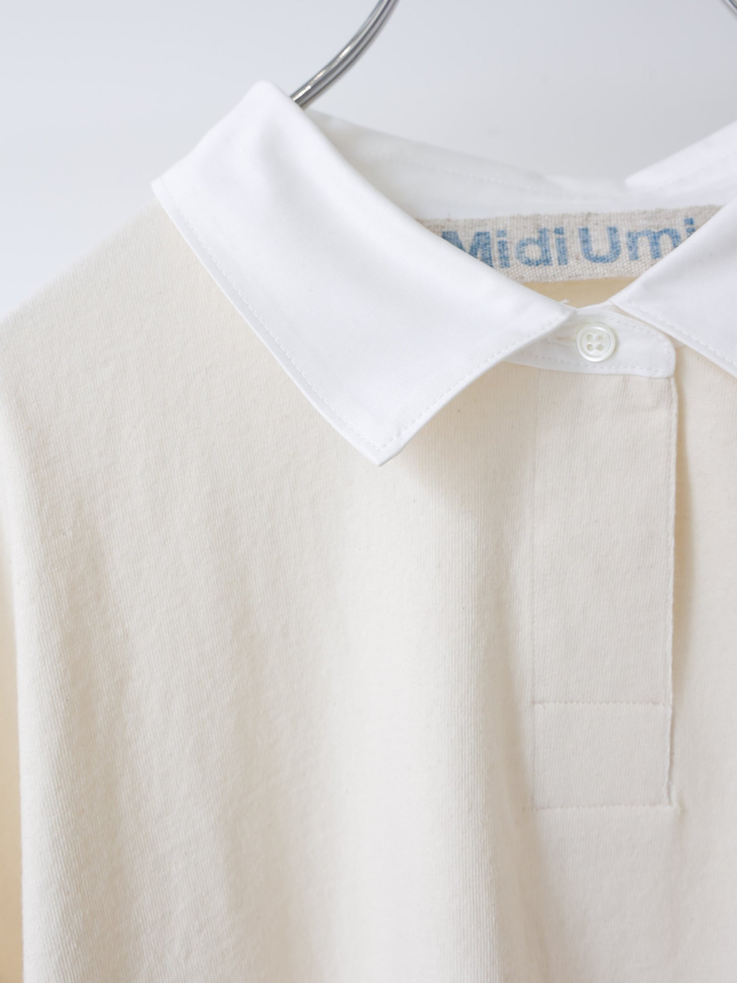 wide polo pullover