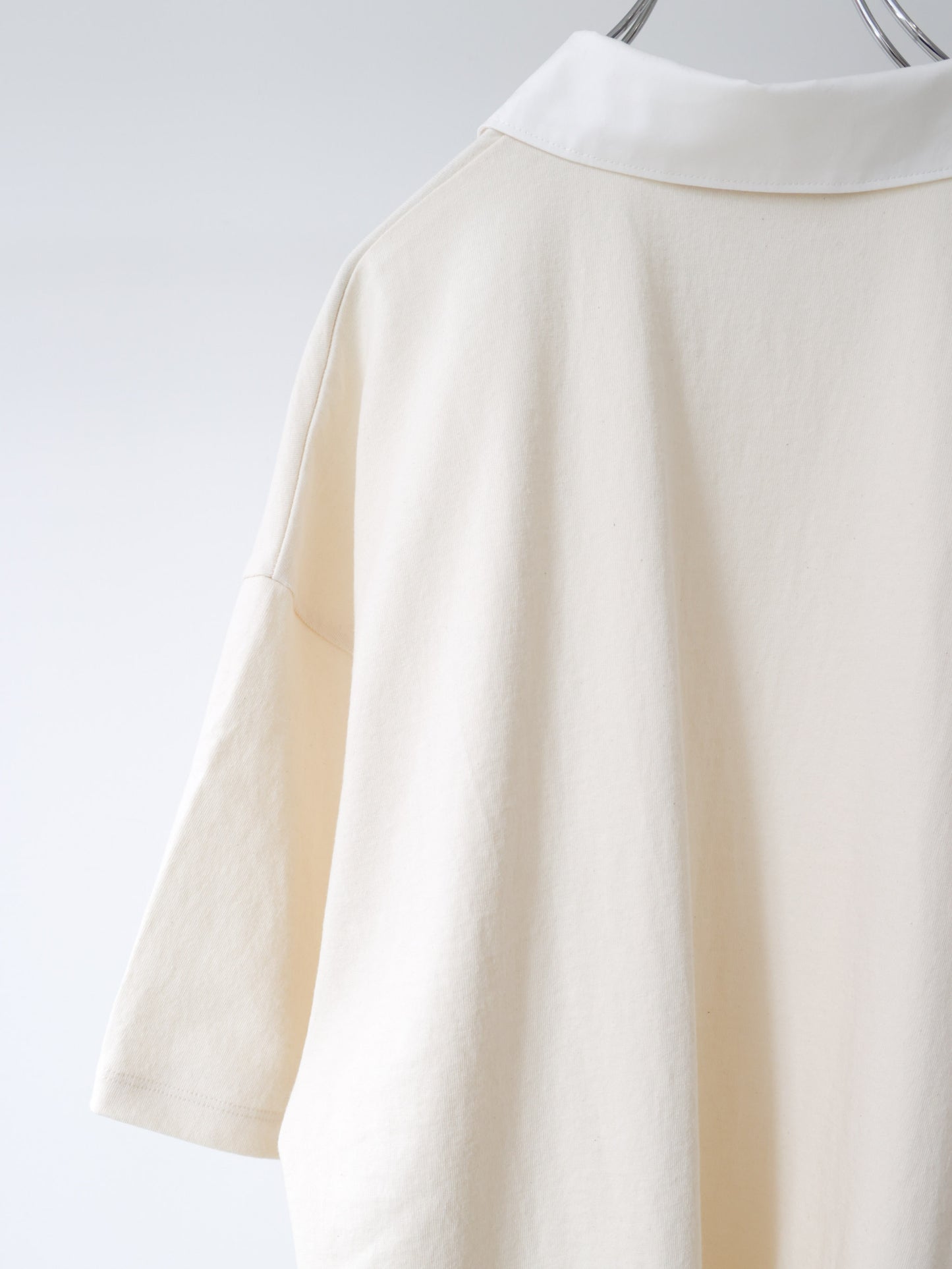 wide polo pullover