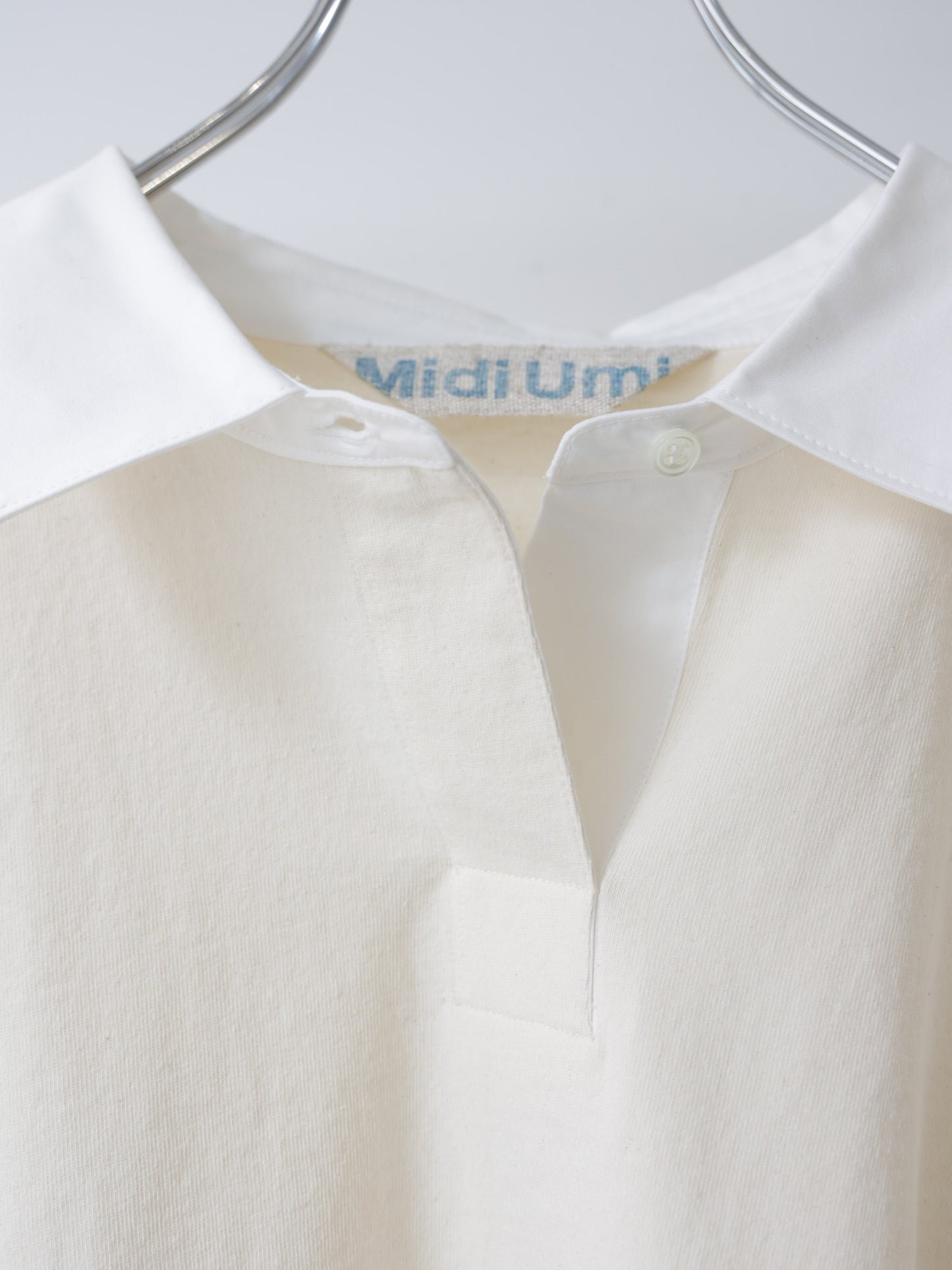 wide polo pullover