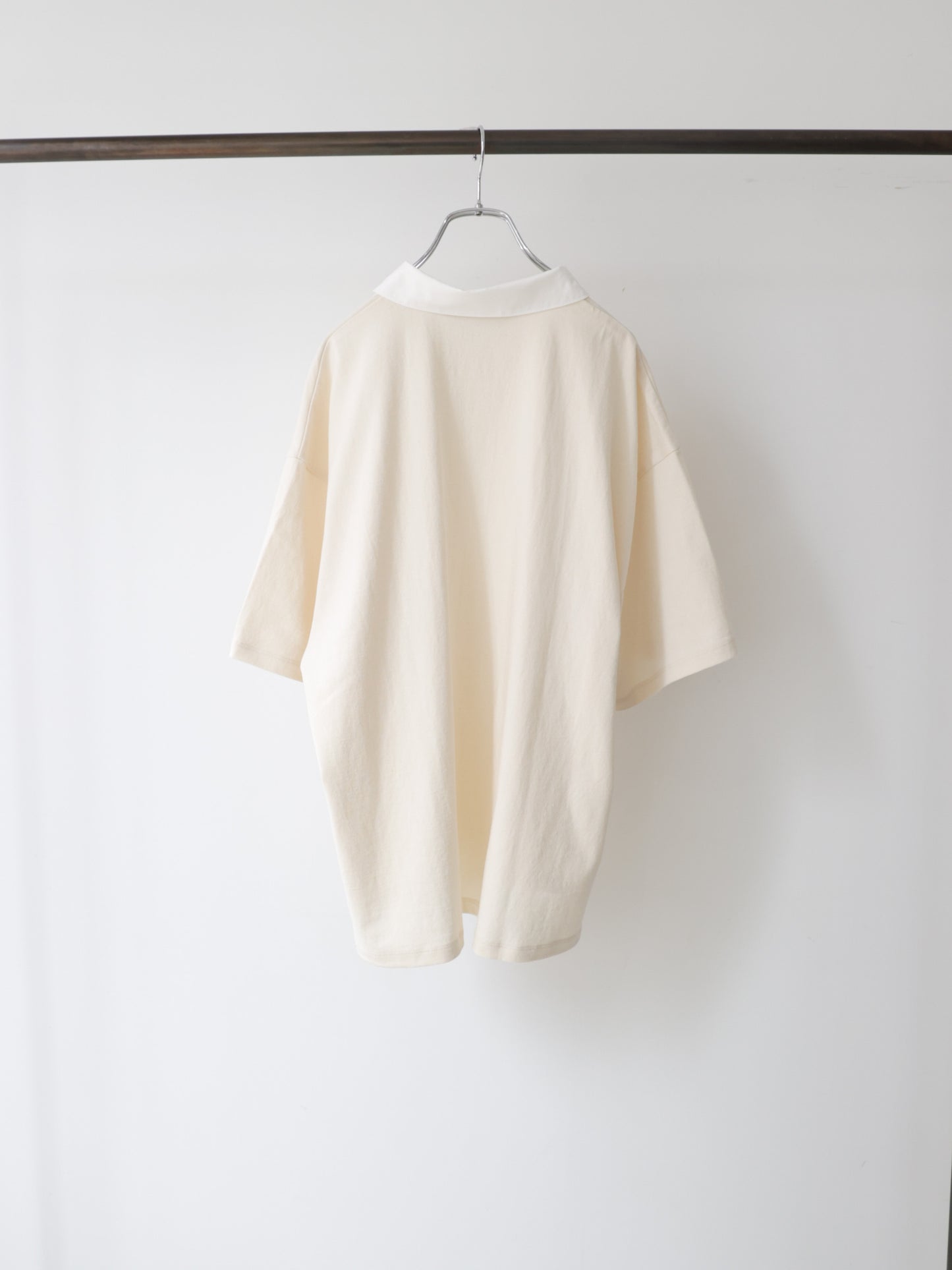 wide polo pullover