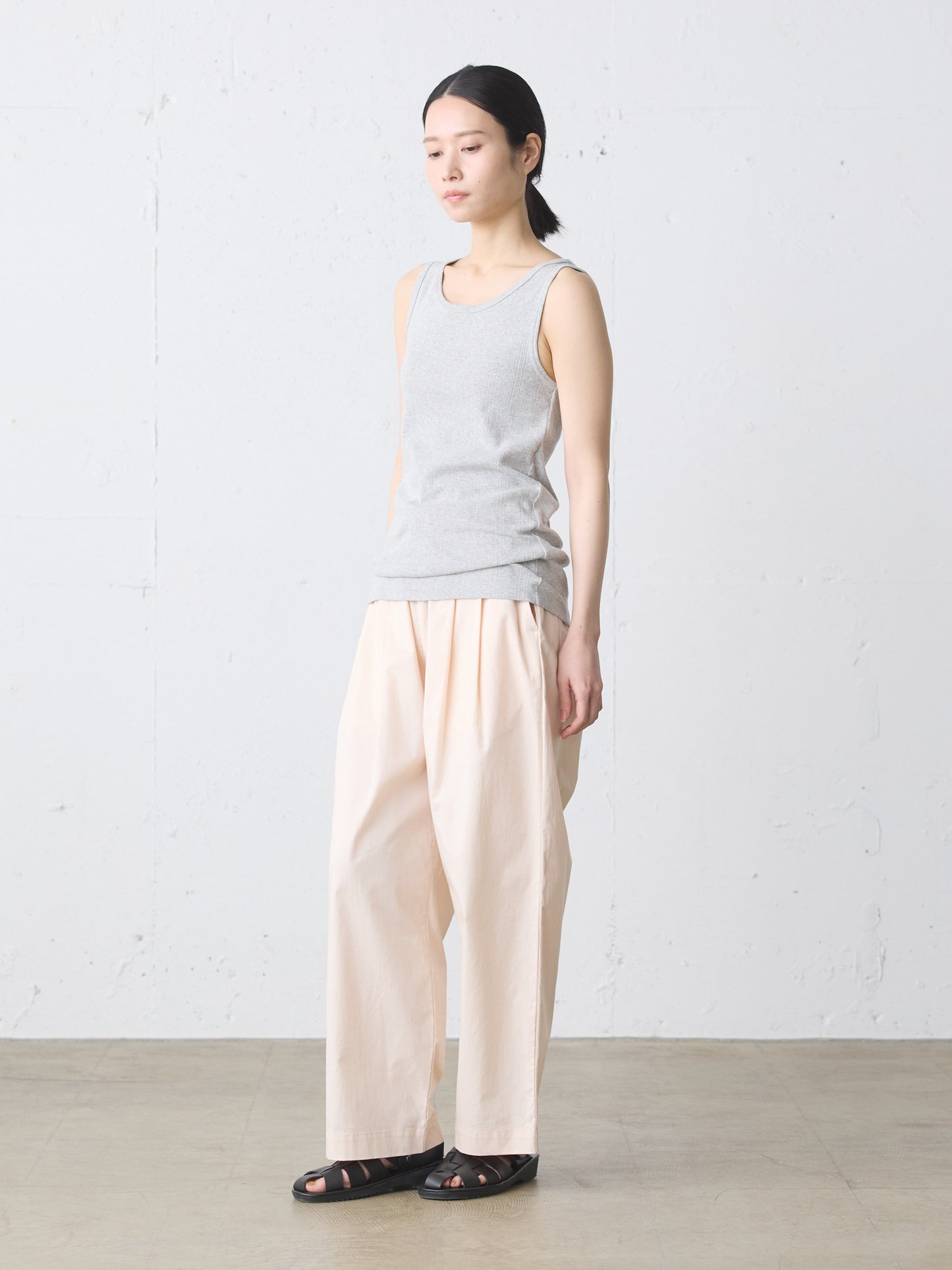 eyeret mesh tank top