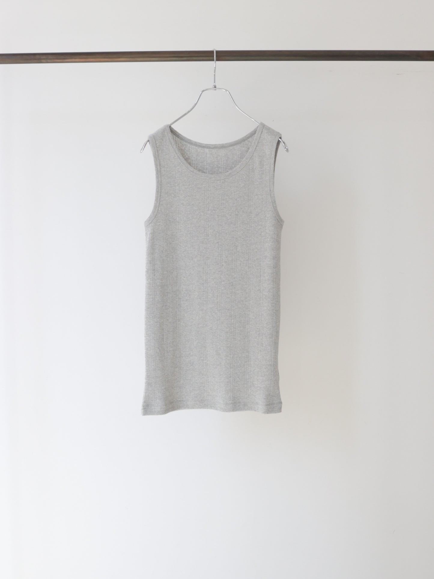 eyeret mesh tank top