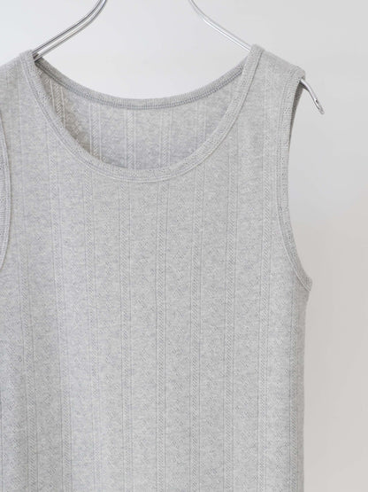 eyeret mesh tank top
