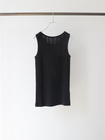 eyeret mesh tank top