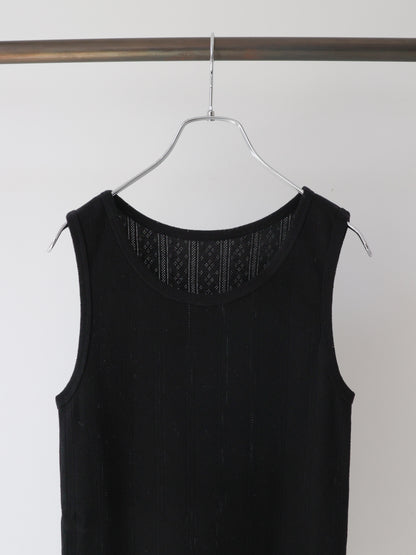 eyeret mesh tank top