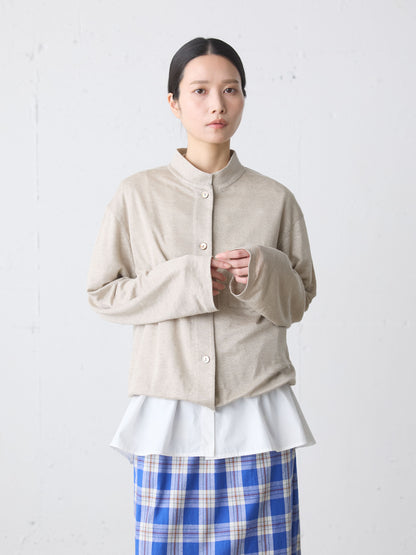 linen stand cardigan