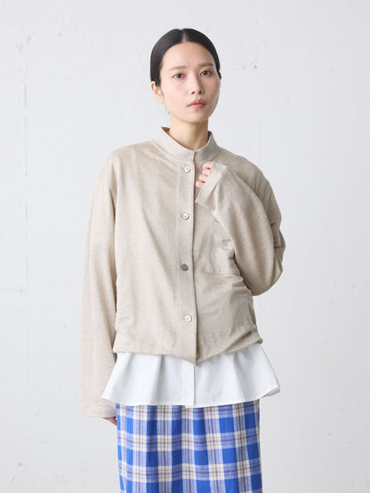 linen stand cardigan