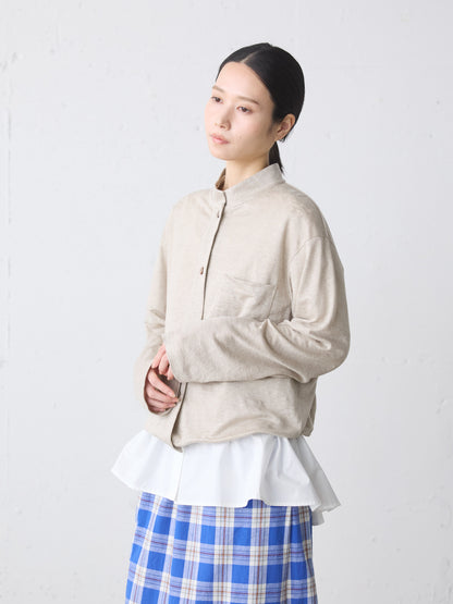 linen stand cardigan