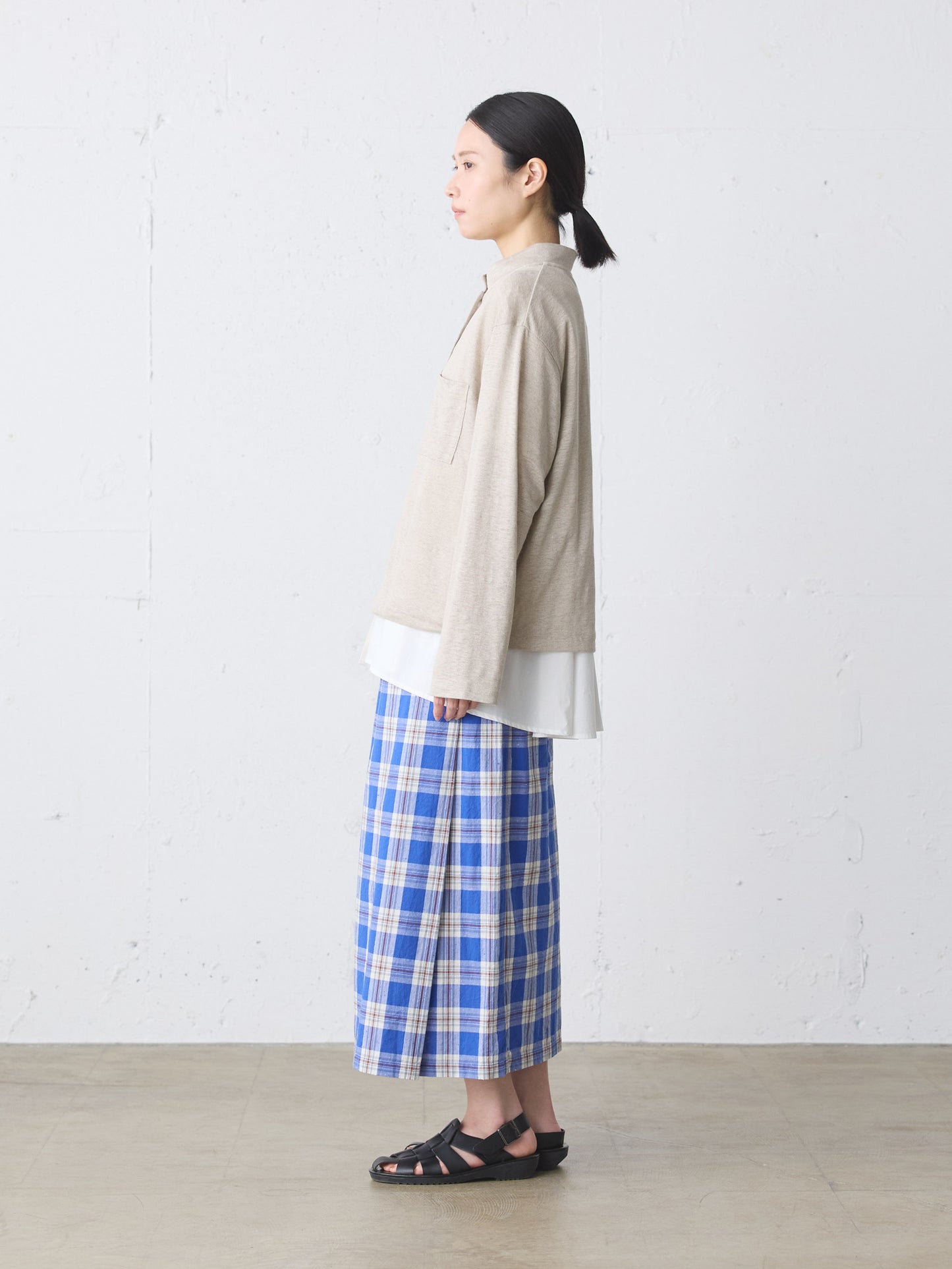 linen stand cardigan