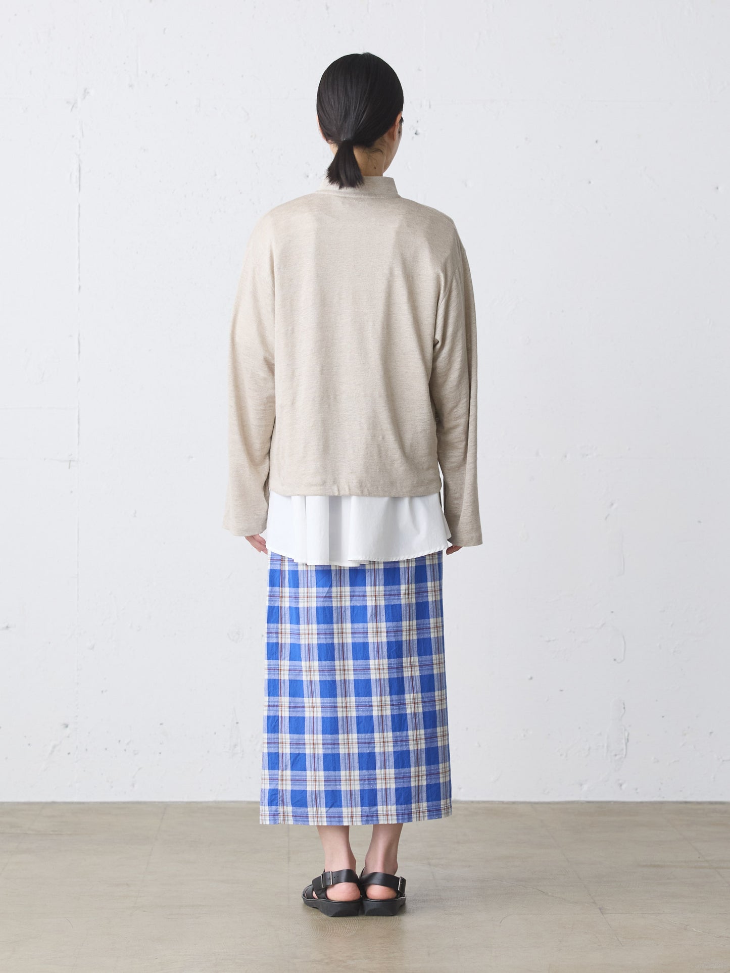 linen stand cardigan