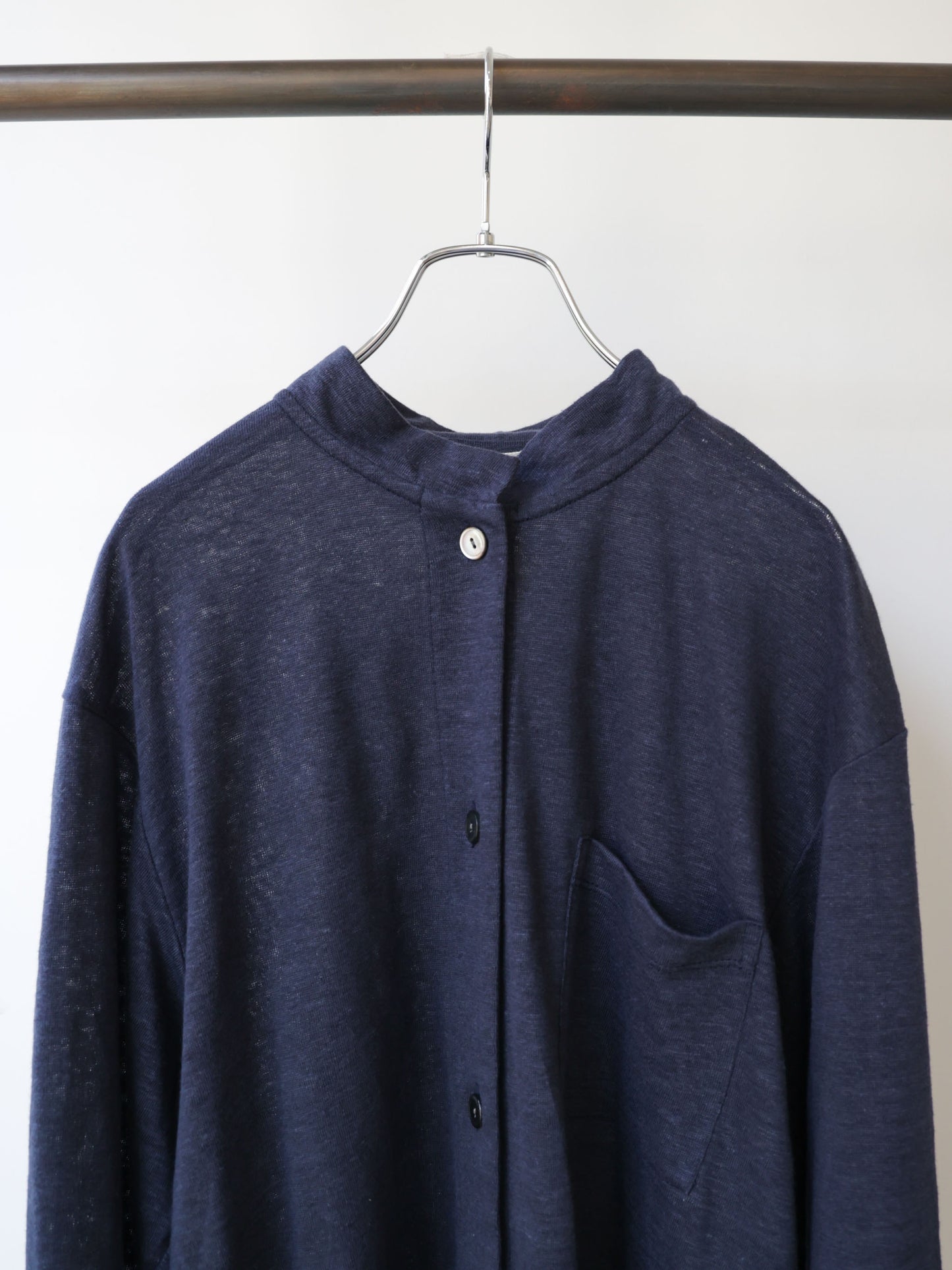 linen stand cardigan