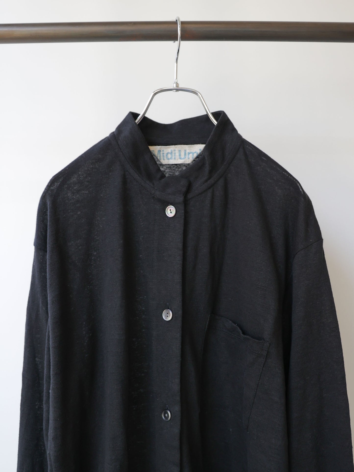 linen stand cardigan