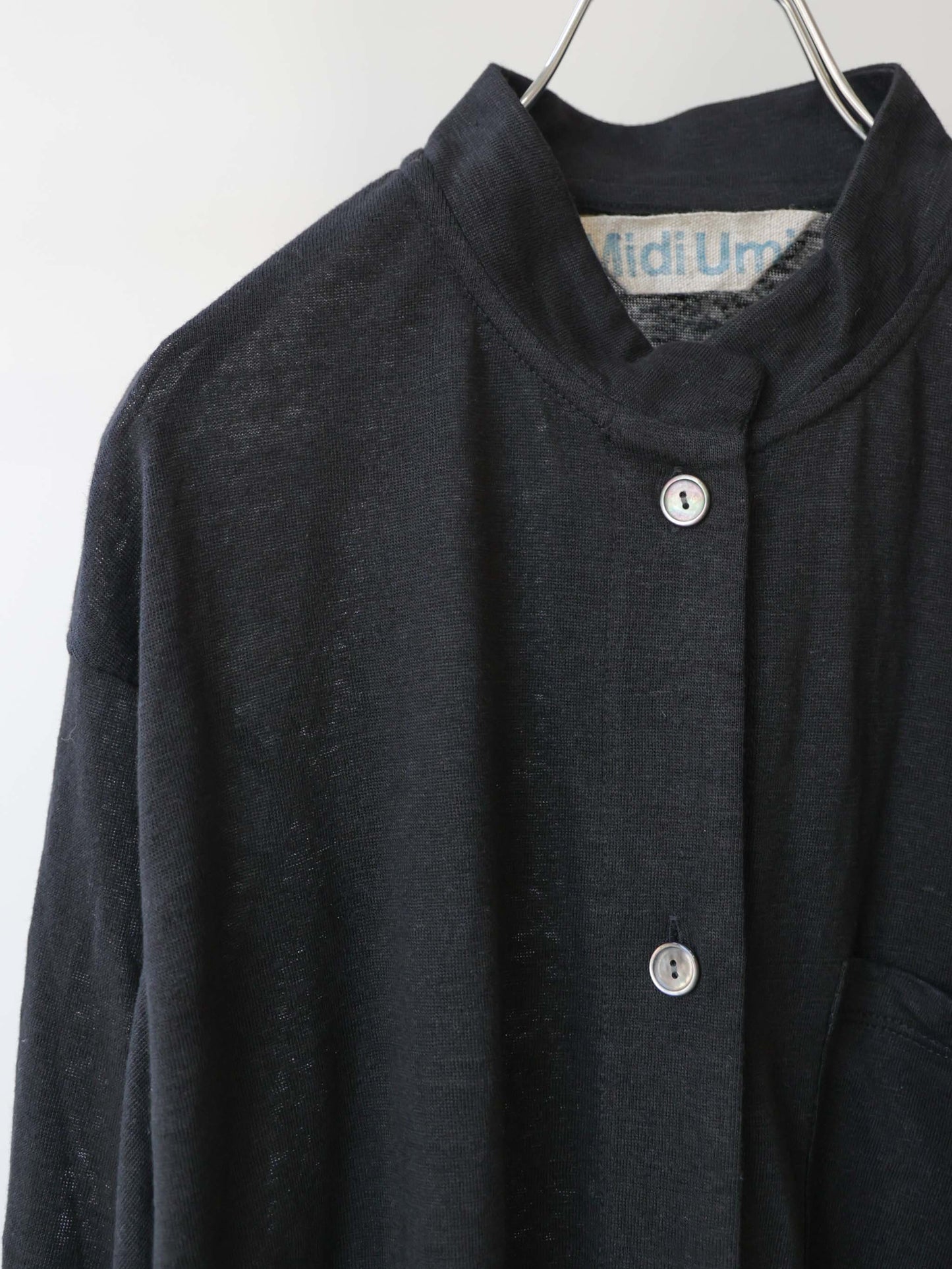 linen stand cardigan