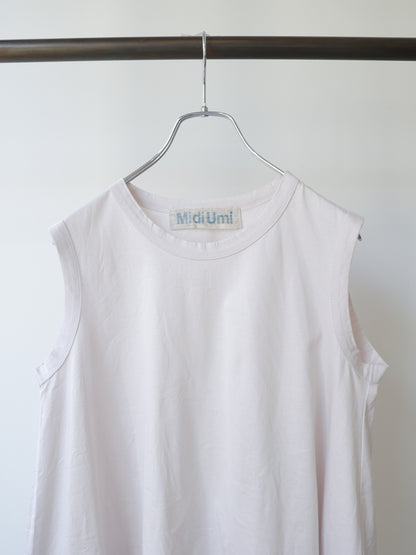 crew neck flare tank top