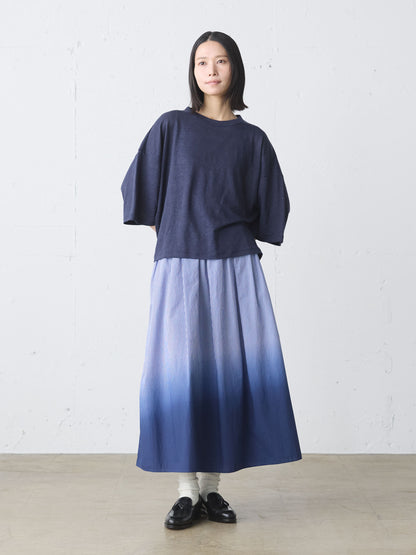 linen wide pullover