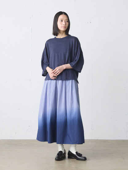 linen wide pullover
