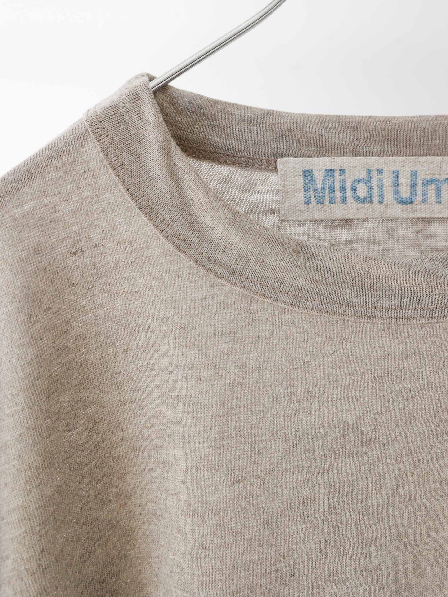 linen wide pullover