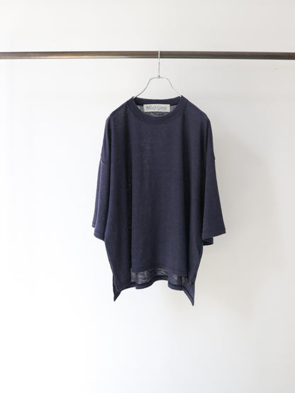 linen wide pullover