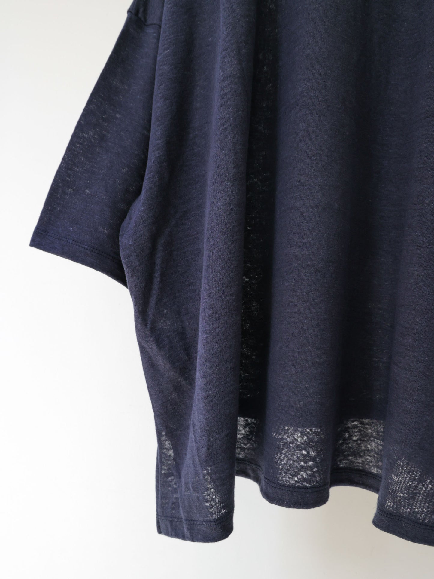 linen wide pullover