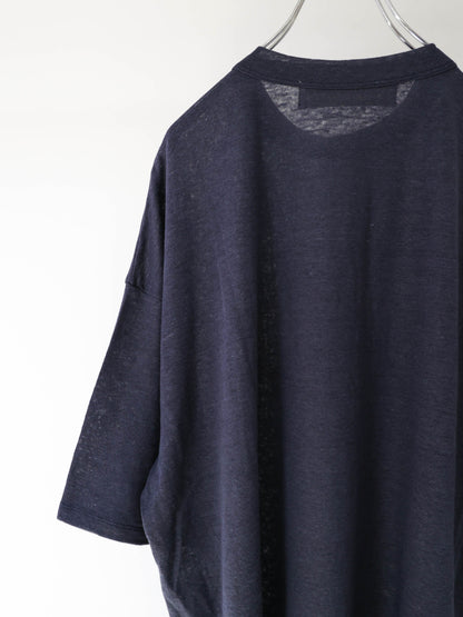 linen wide pullover