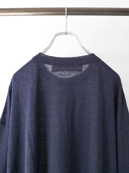 linen wide pullover