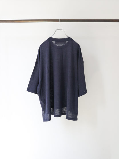 linen wide pullover
