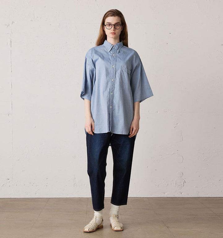 4/5 length denim pants