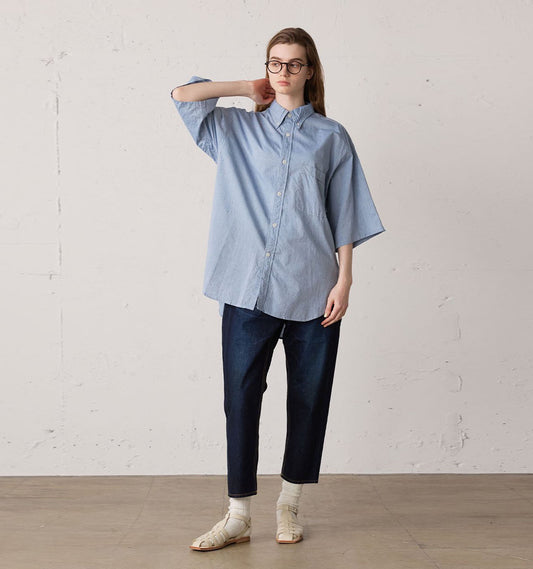 4/5 length denim pants