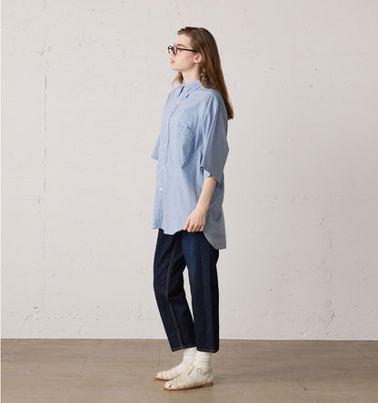 4/5 length denim pants