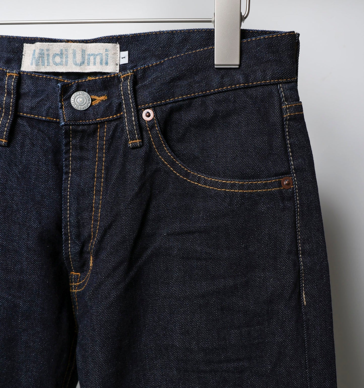 4/5 length denim pants