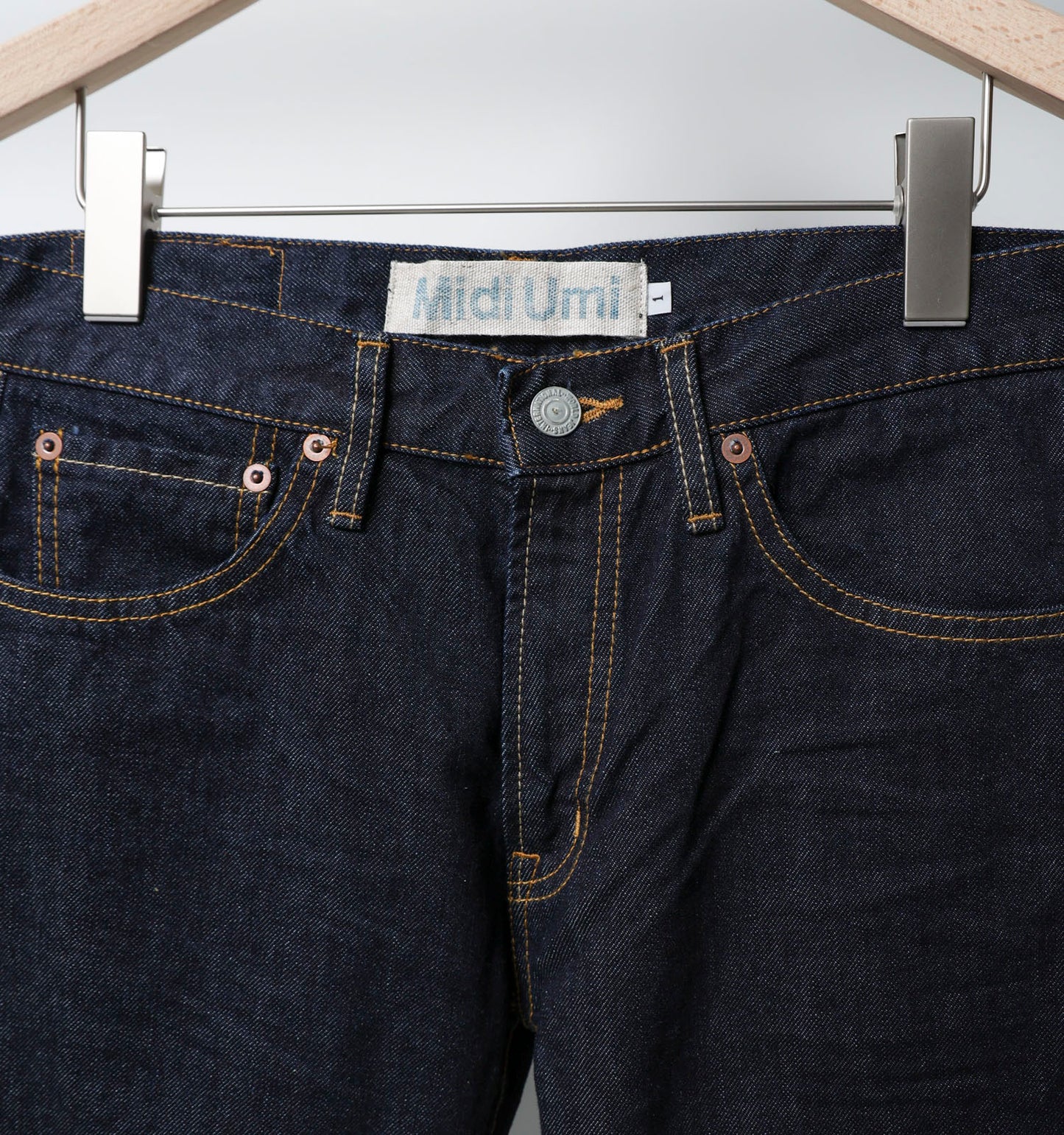 4/5 length denim pants