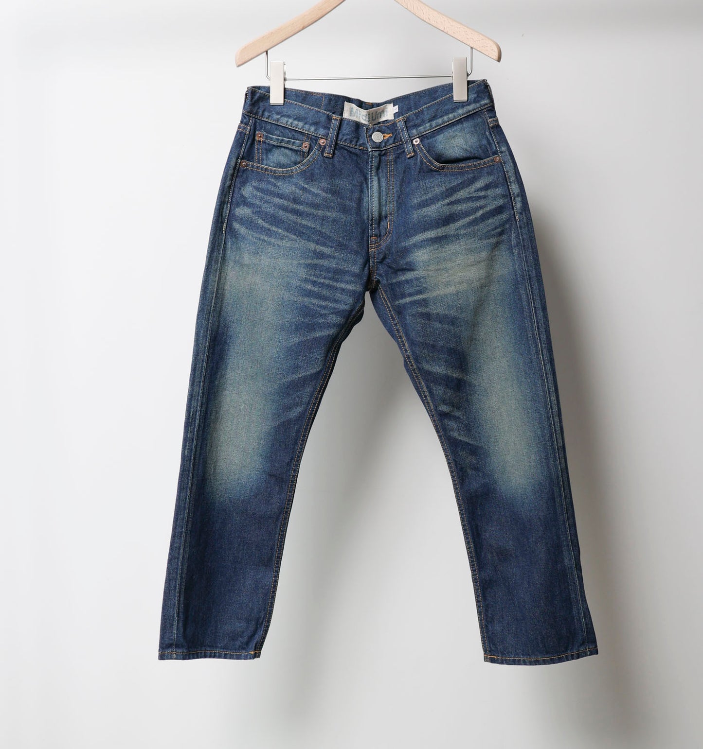 4/5 length denim pants